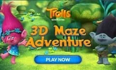 Trolls 3d Maze Adventure